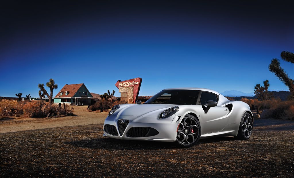 The Alfa Romeo 4C. The Alfa Romeo 4C.